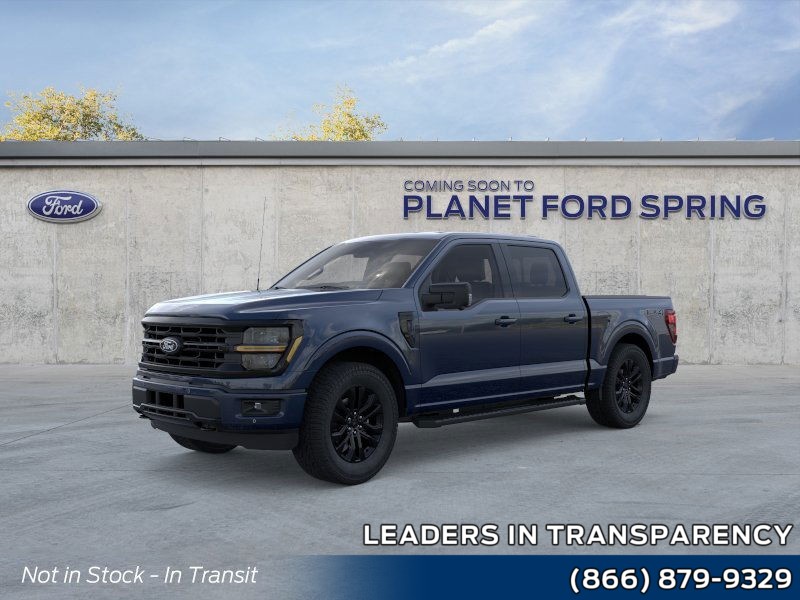 2025 Ford F-150 XLT Antimatter Blue Metallic at Planet Ford