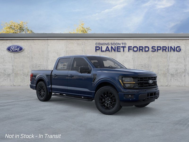 2025 Ford F-150 XLT Antimatter Blue Metallic at Planet Ford