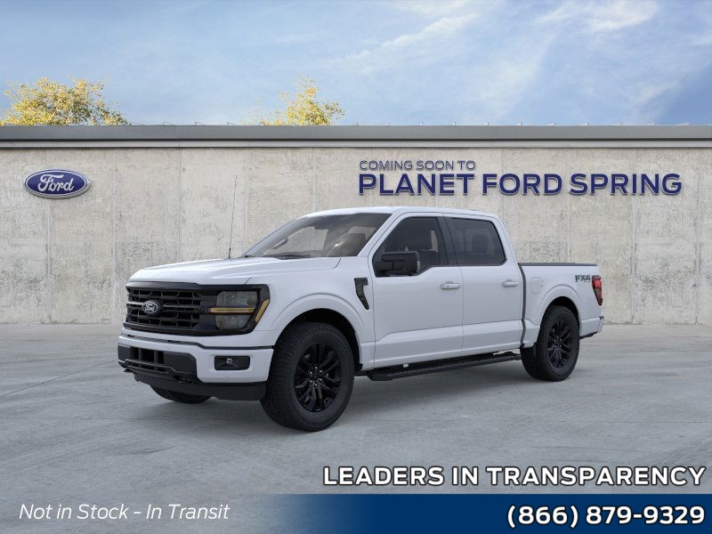 2025 Ford F-150 XLT Space White Metallic at Planet Ford