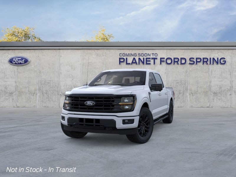 2025 Ford F-150 XLT Space White Metallic at Planet Ford
