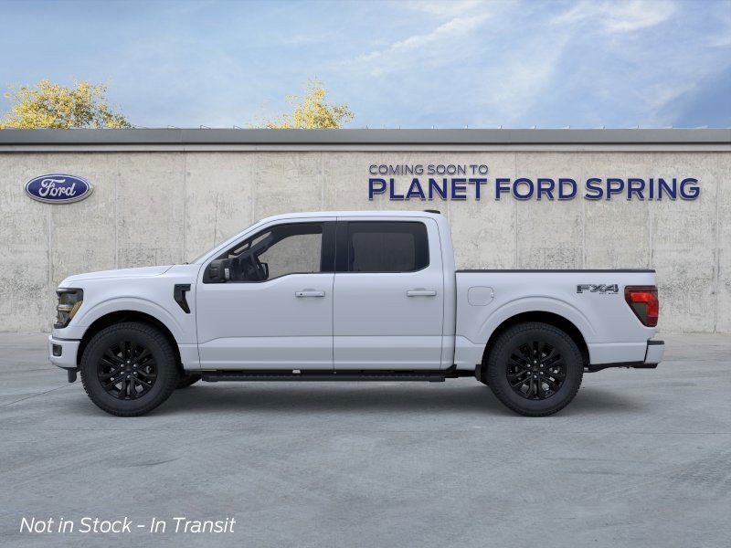 2025 Ford F-150 XLT Space White Metallic at Planet Ford