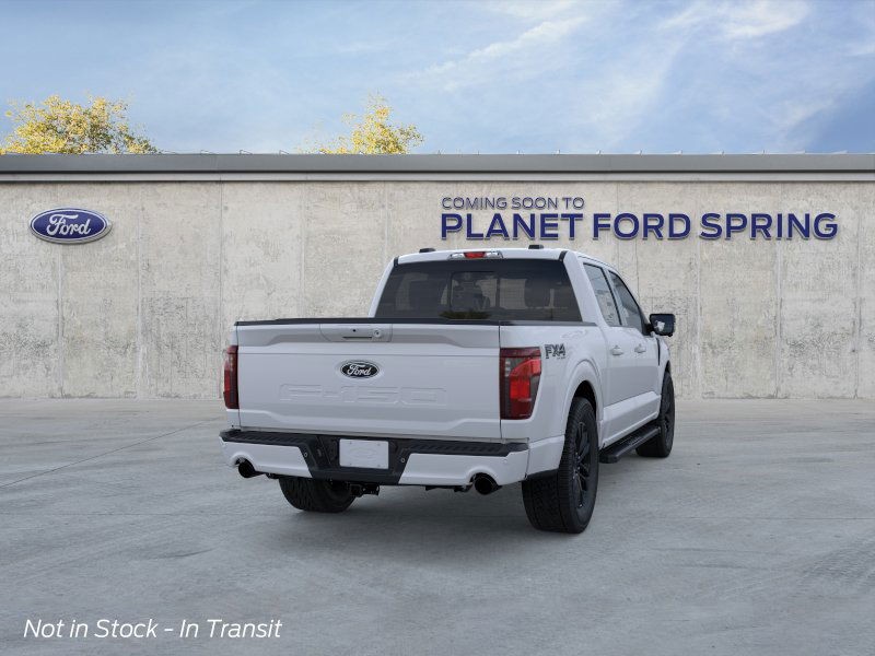 2025 Ford F-150 XLT Space White Metallic at Planet Ford