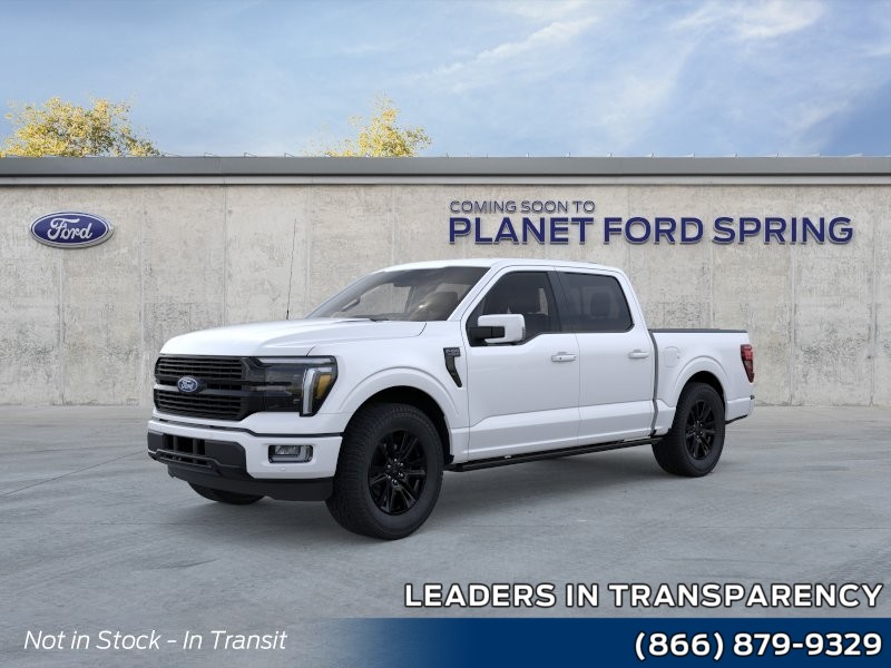 2026 Ford F-150 Platinum Star White Metallic Tri-Coat at Planet Ford