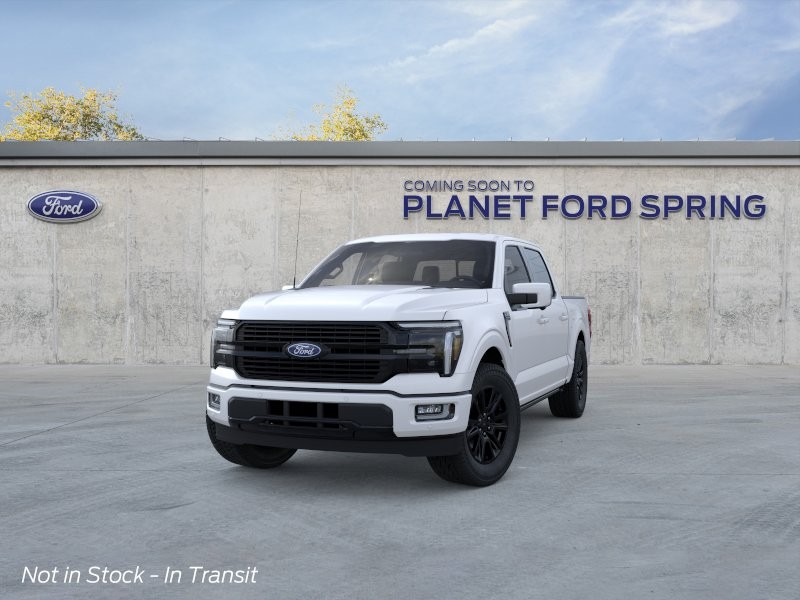 2026 Ford F-150 Platinum Star White Metallic Tri-Coat at Planet Ford