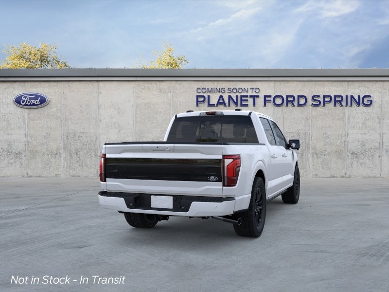 2026 Ford F-150 Platinum Star White Metallic Tri-Coat at Planet Ford
