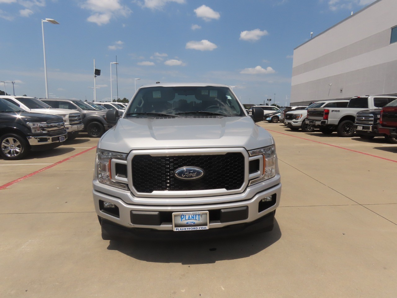 2018 Ford F-150 XLT Ingot Silver Metallic at Planet Ford