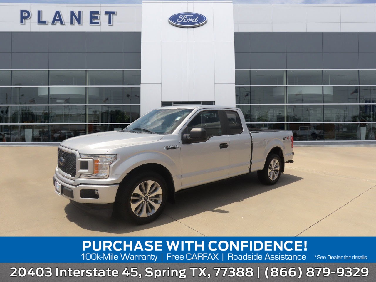 2018 Ford F-150 XLT Ingot Silver Metallic at Planet Ford
