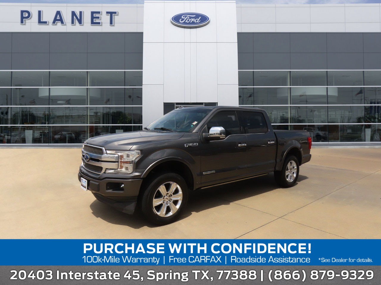 used 2018 Ford F-150 car, priced at $29,999