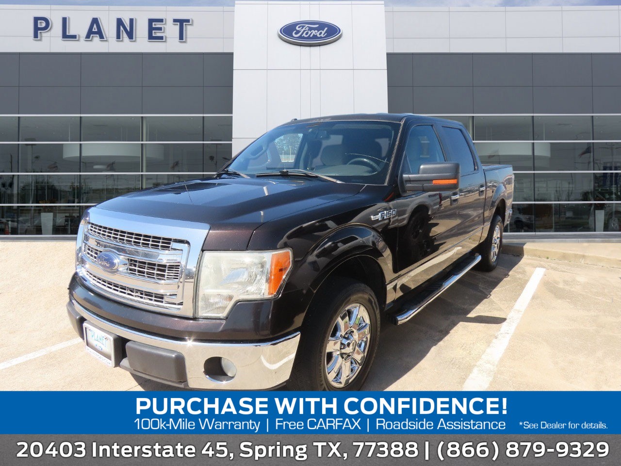used 2013 Ford F-150 car, priced at $12,999