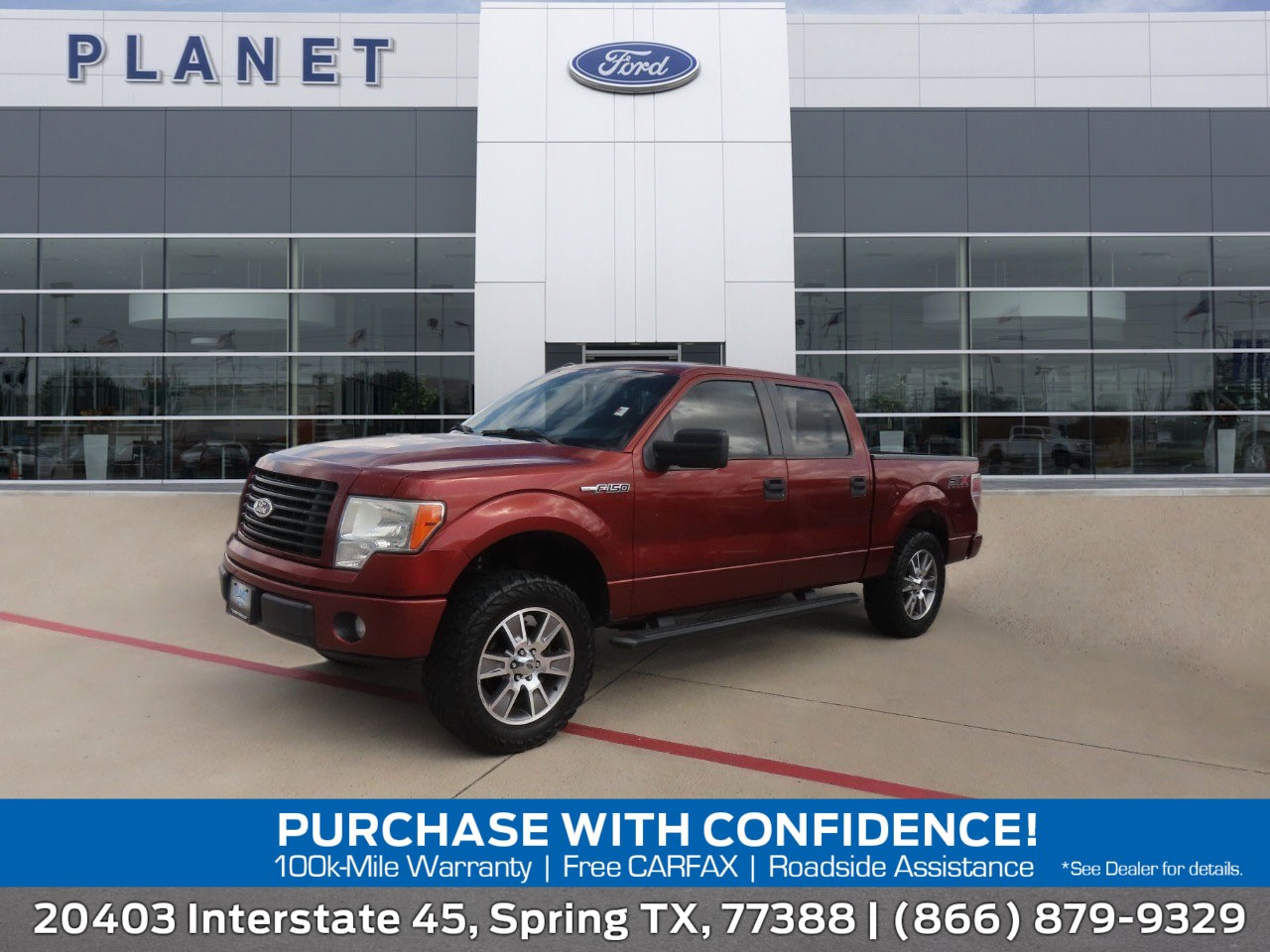 used 2014 Ford F-150 car, priced at $10,999