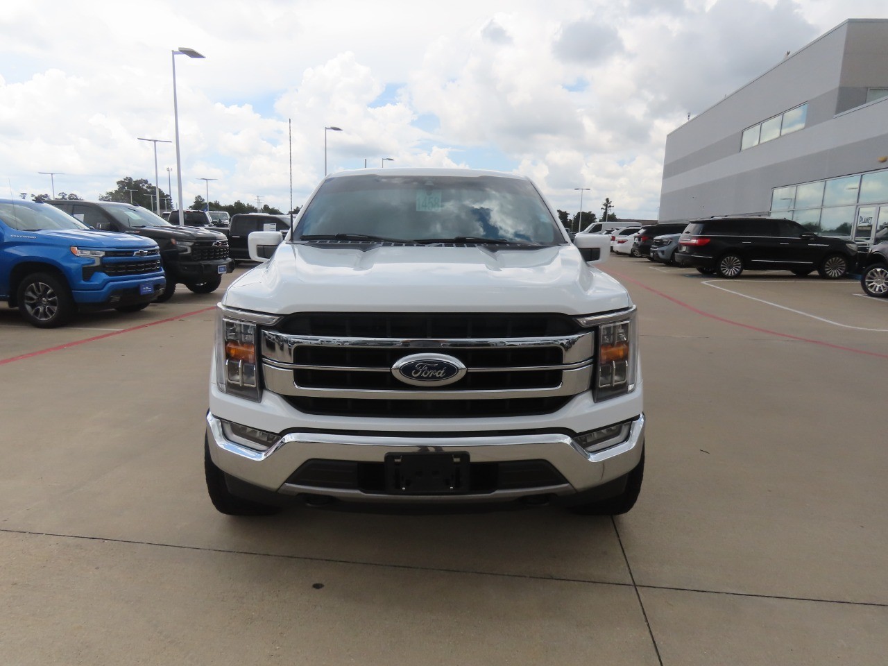 2021 Ford F-150 LARIAT Oxford White at Planet Ford