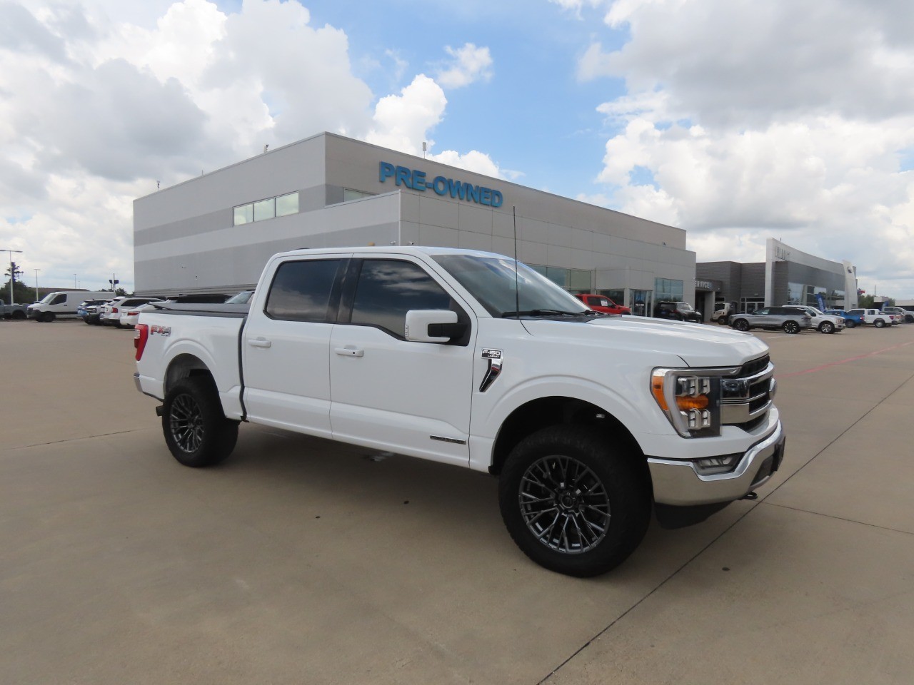 2021 Ford F-150 LARIAT Oxford White at Planet Ford
