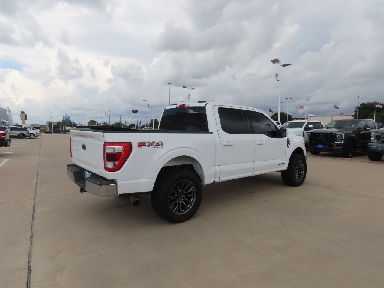 2021 Ford F-150 LARIAT Oxford White at Planet Ford