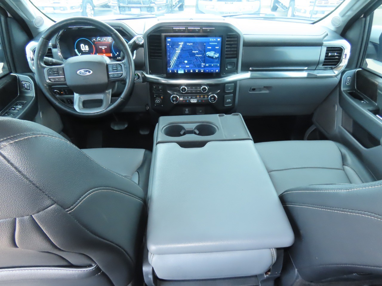 2021 Ford F-150 LARIAT Oxford White at Planet Ford