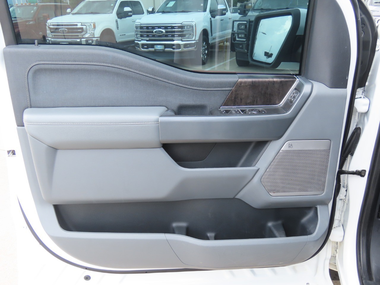 2021 Ford F-150 LARIAT Oxford White at Planet Ford