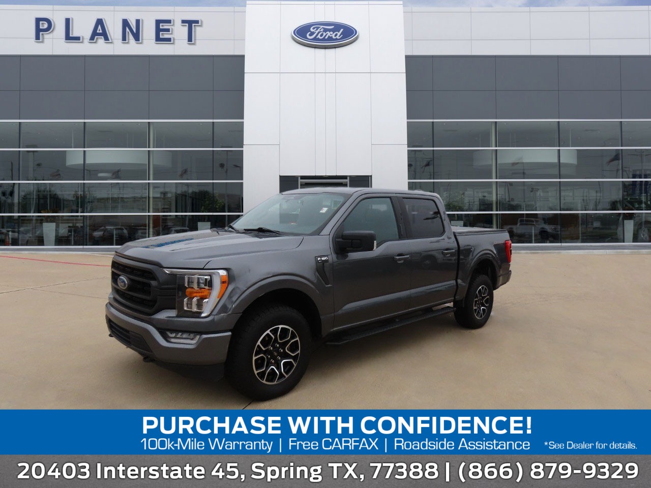 2023 Ford F-150 XLT Carbonized Gray Metallic at Planet Ford