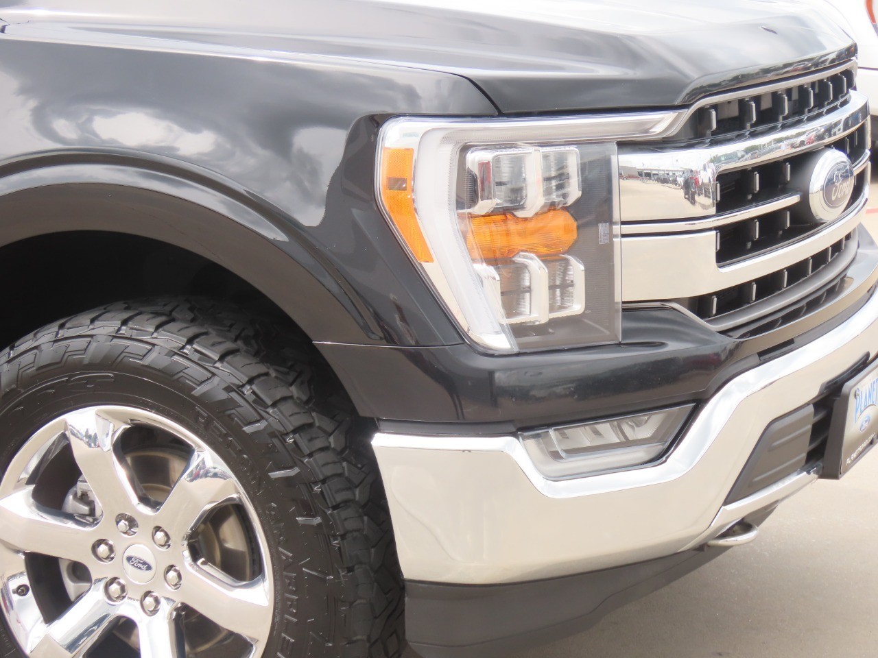 2023 Ford F-150 LARIAT Agate Black Metallic at Planet Ford