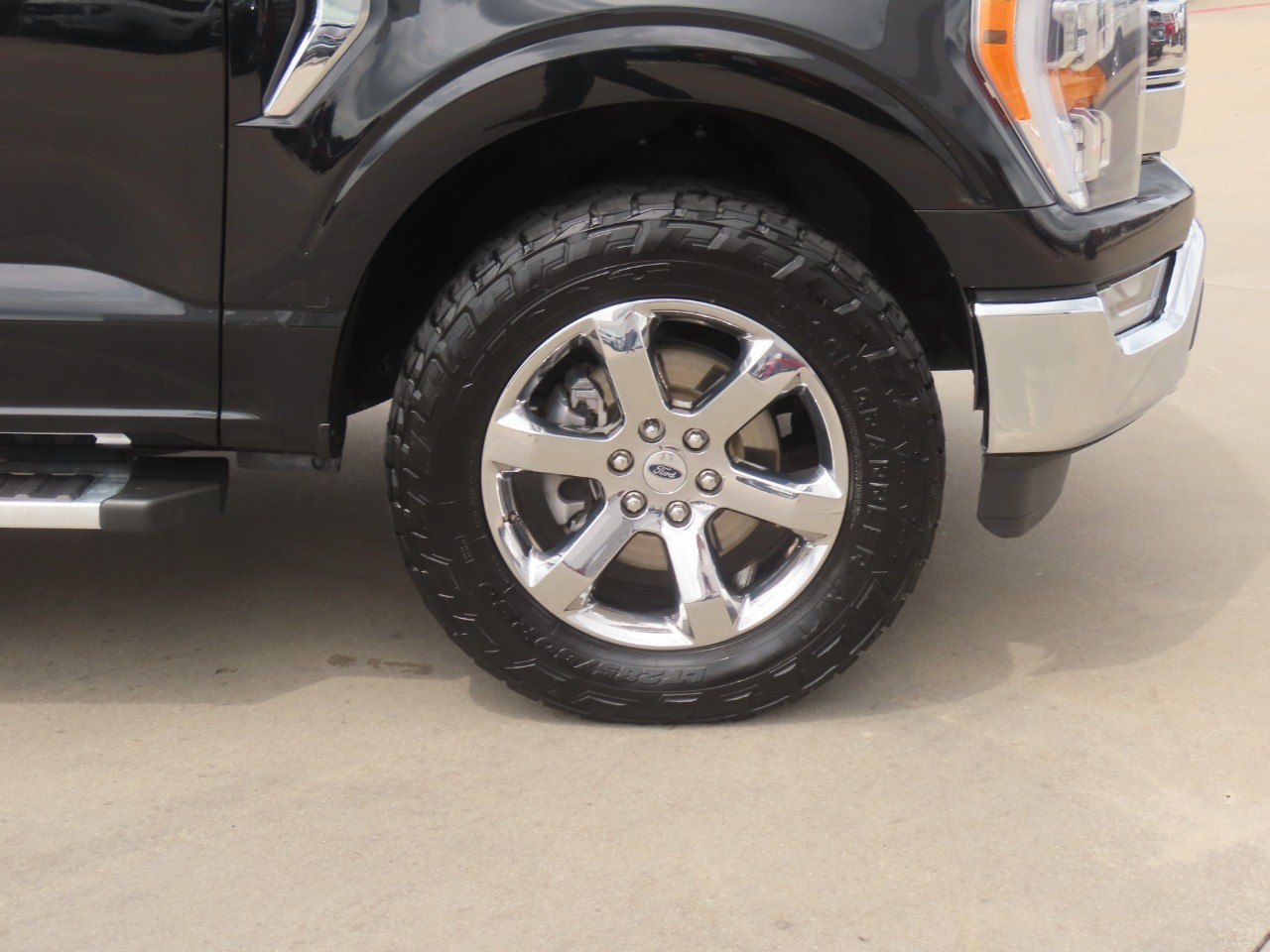 2023 Ford F-150 LARIAT Agate Black Metallic at Planet Ford