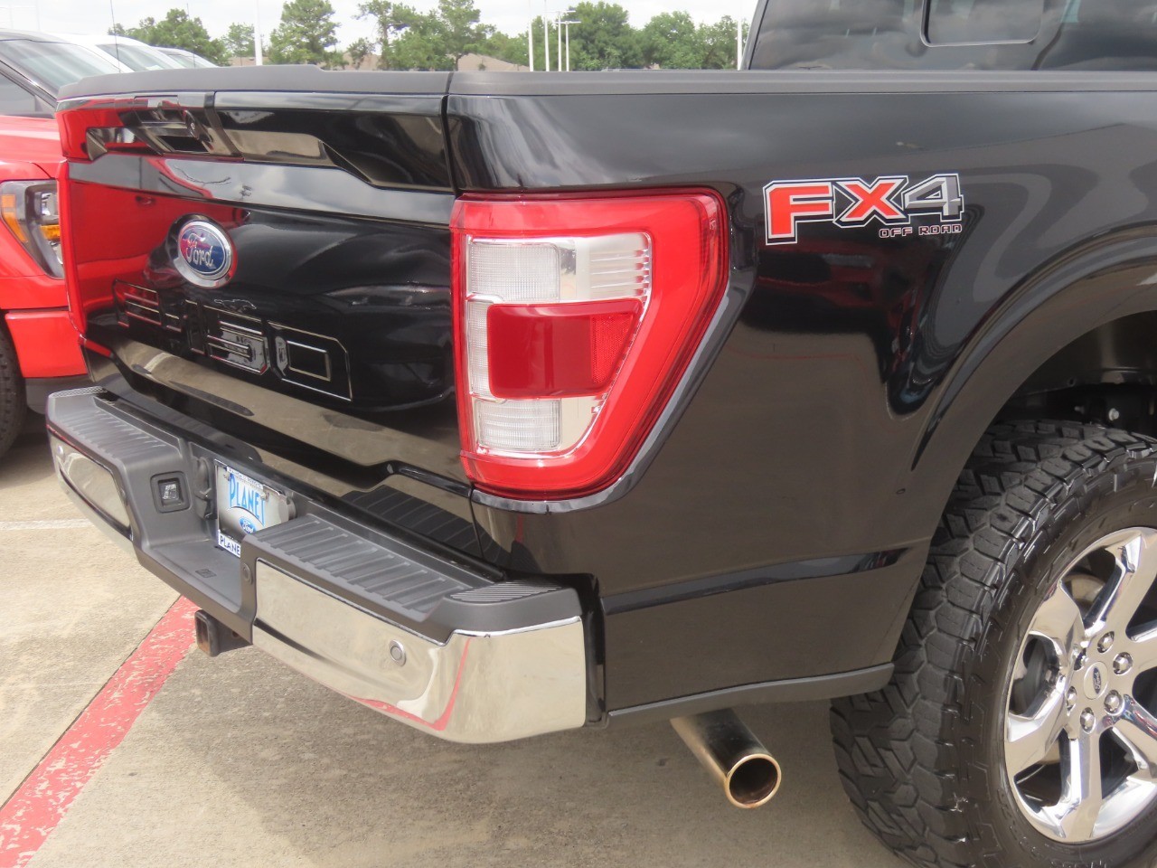 2023 Ford F-150 LARIAT Agate Black Metallic at Planet Ford