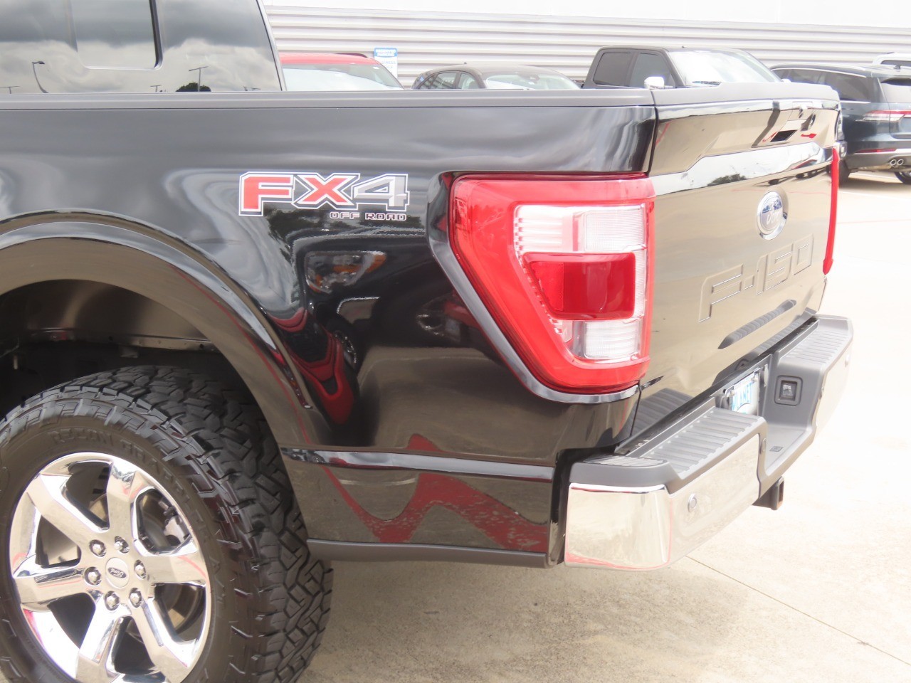 2023 Ford F-150 LARIAT Agate Black Metallic at Planet Ford