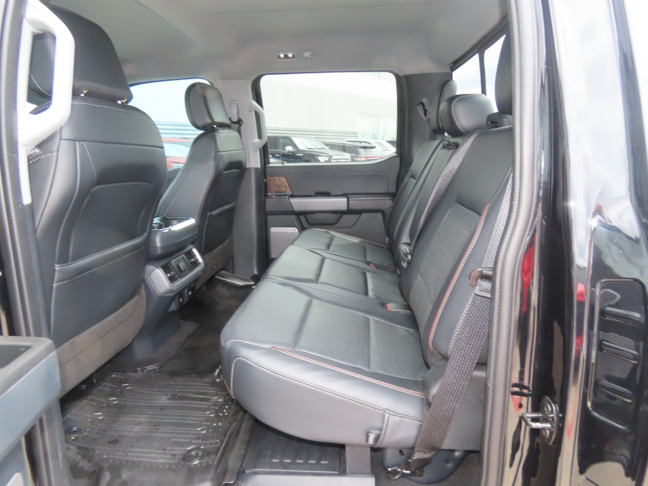 2023 Ford F-150 LARIAT Agate Black Metallic at Planet Ford