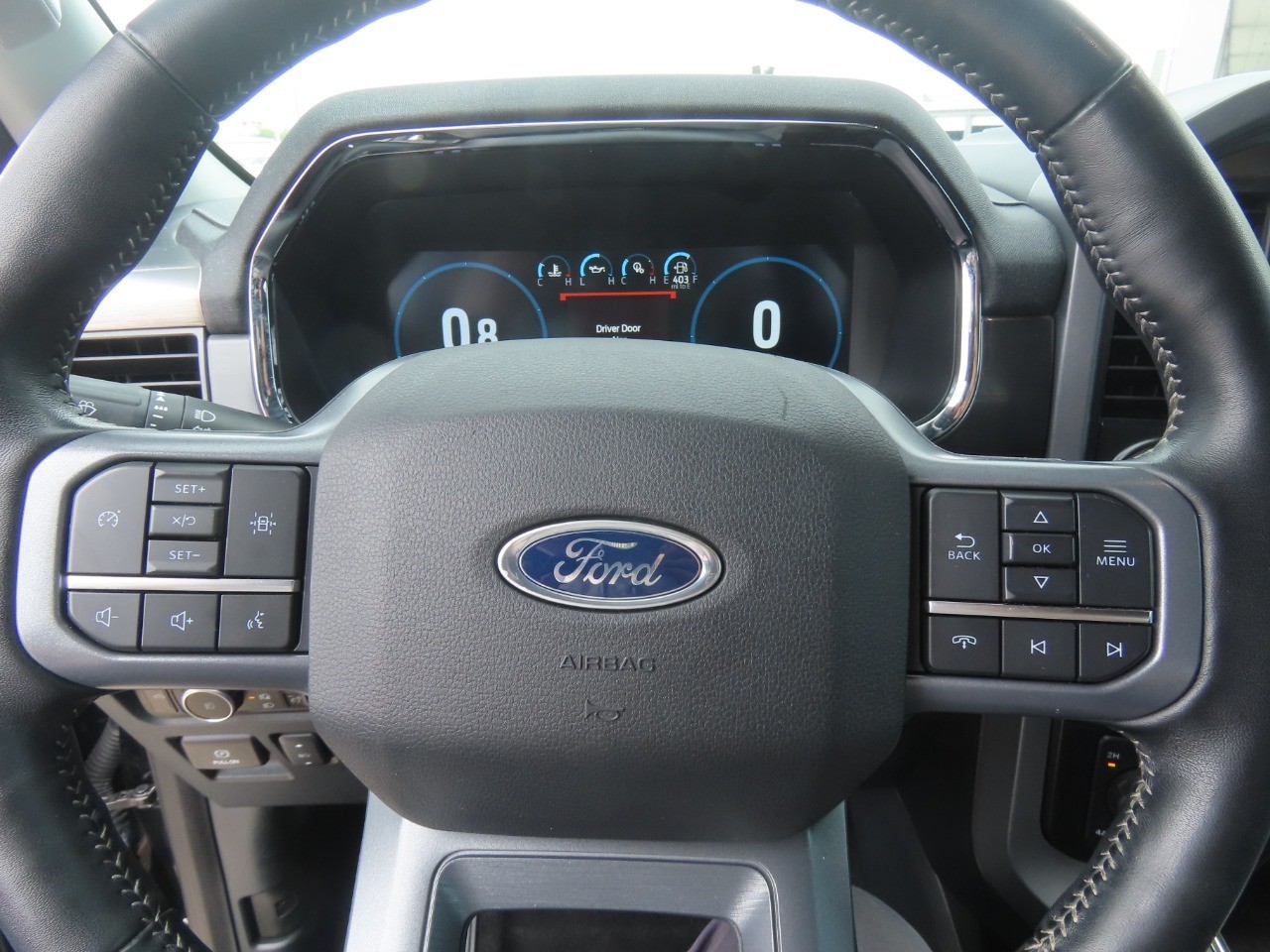 2023 Ford F-150 LARIAT Agate Black Metallic at Planet Ford