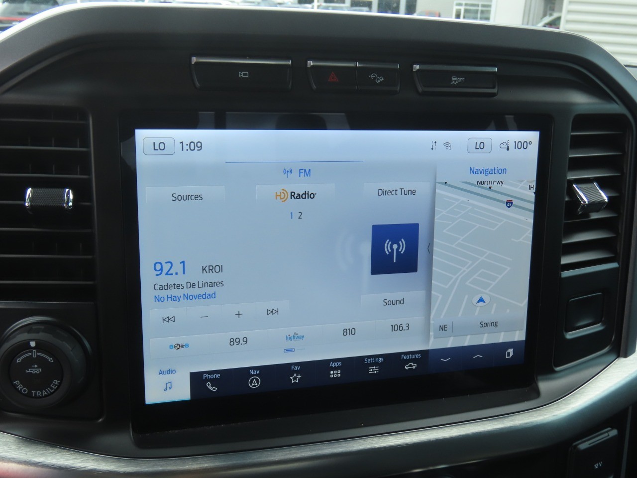2023 Ford F-150 LARIAT Agate Black Metallic at Planet Ford