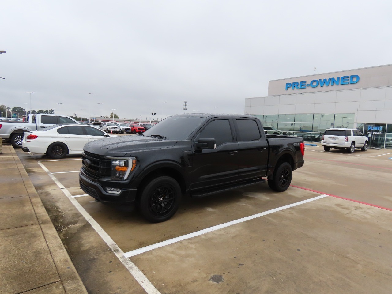 2022 Ford F-150 XLT Agate Black Metallic at Planet Ford