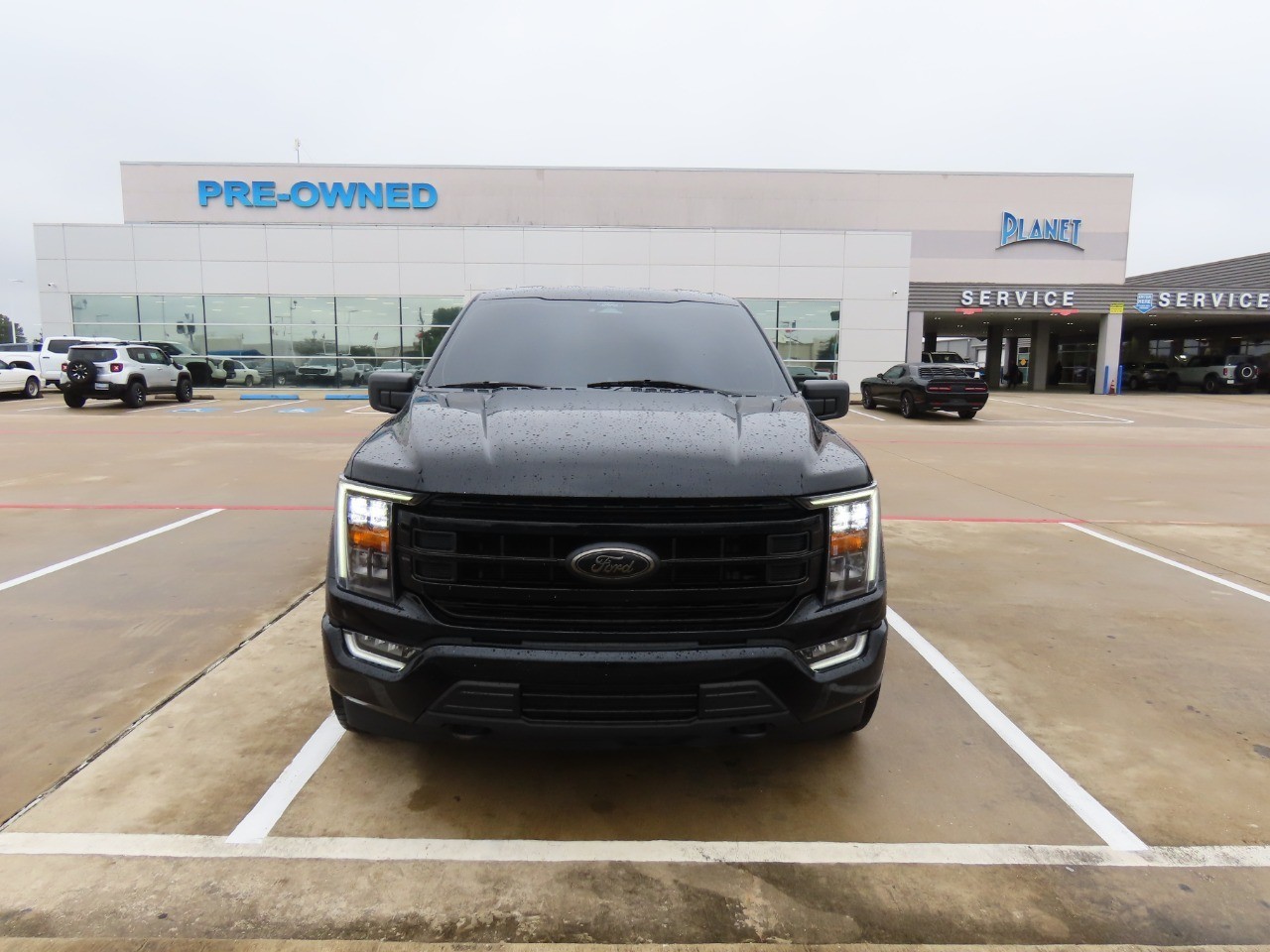2022 Ford F-150 XLT Agate Black Metallic at Planet Ford