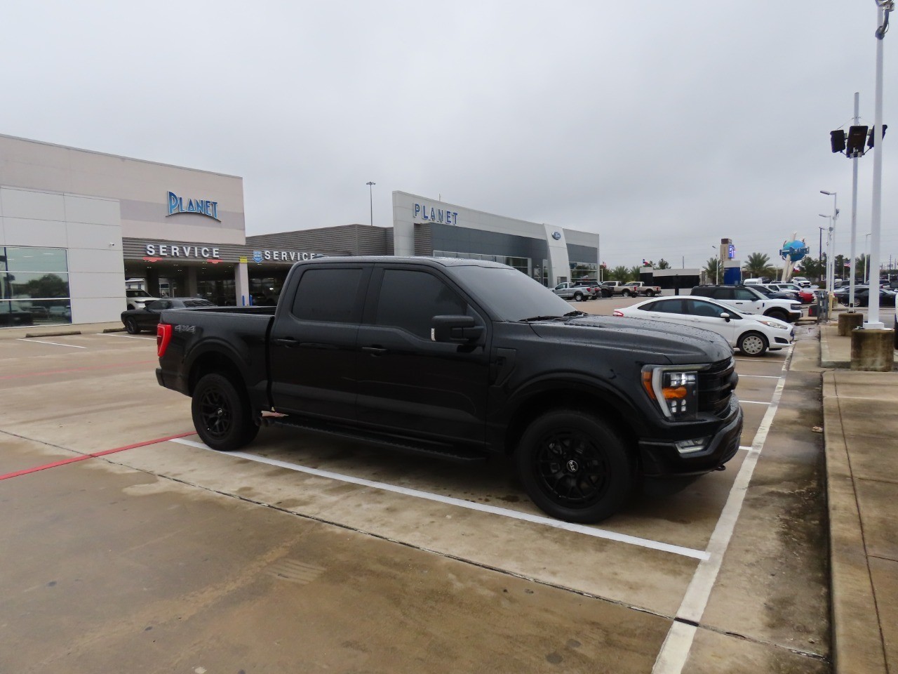 2022 Ford F-150 XLT Agate Black Metallic at Planet Ford