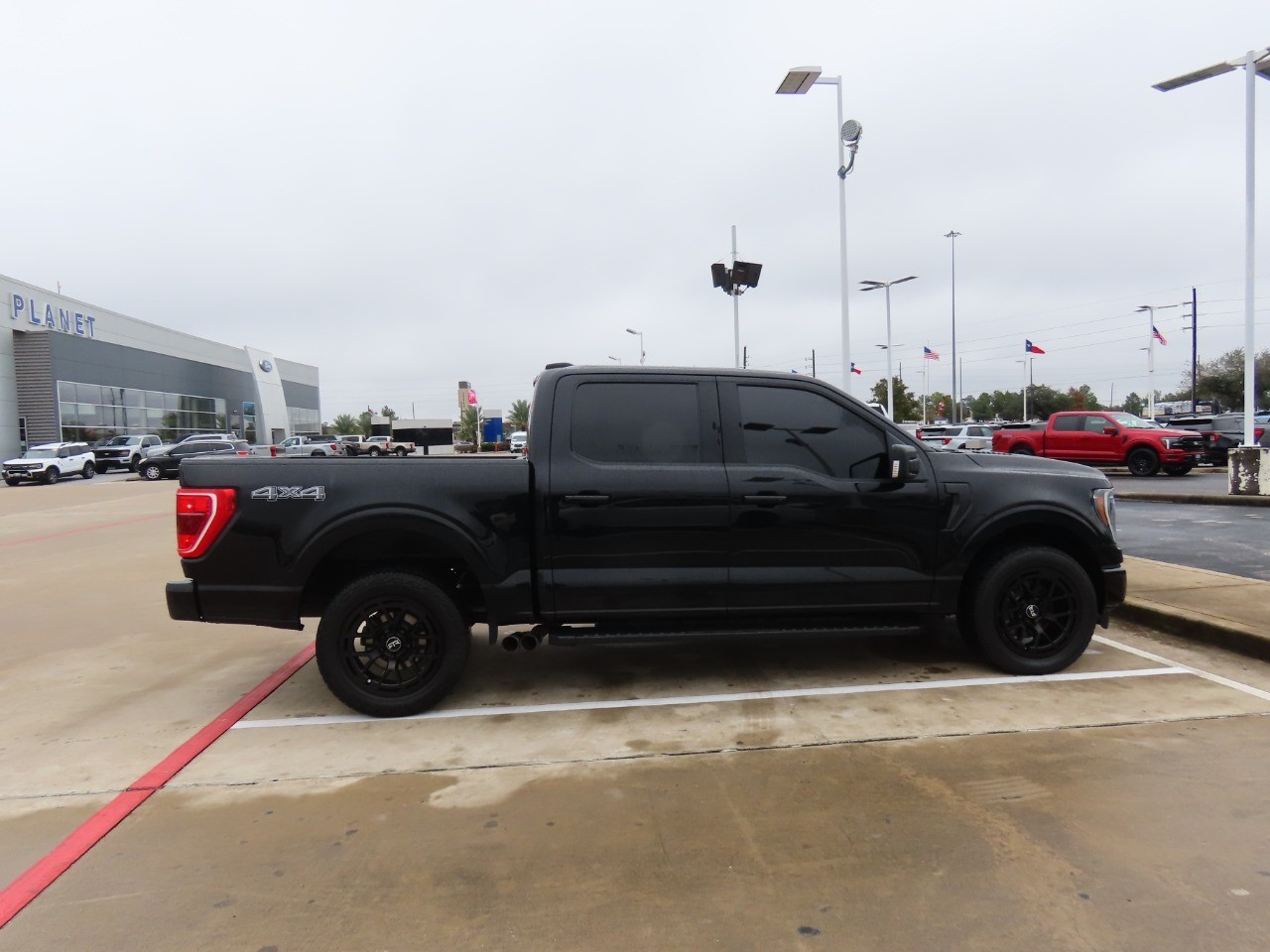 2022 Ford F-150 XLT Agate Black Metallic at Planet Ford