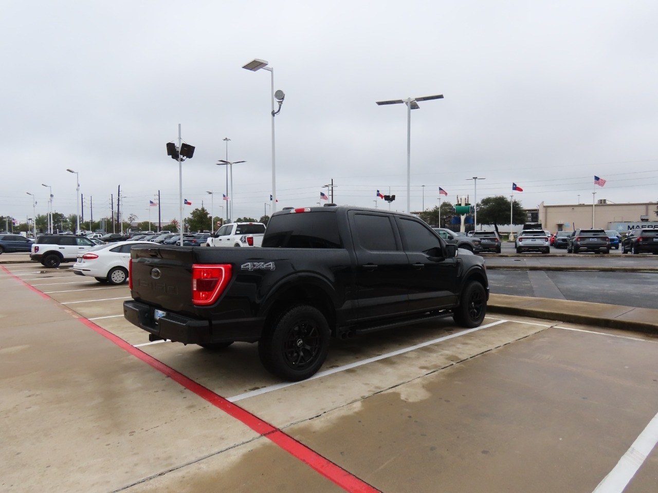 2022 Ford F-150 XLT Agate Black Metallic at Planet Ford