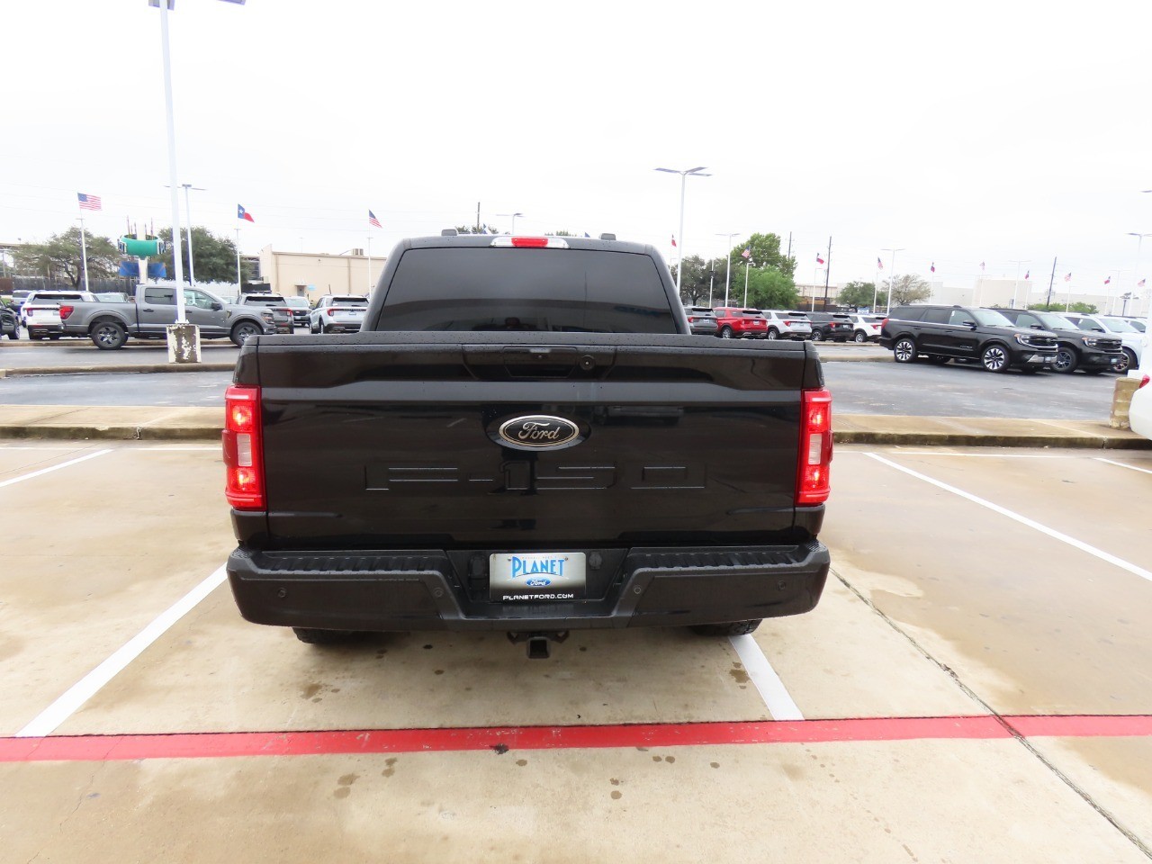 2022 Ford F-150 XLT Agate Black Metallic at Planet Ford
