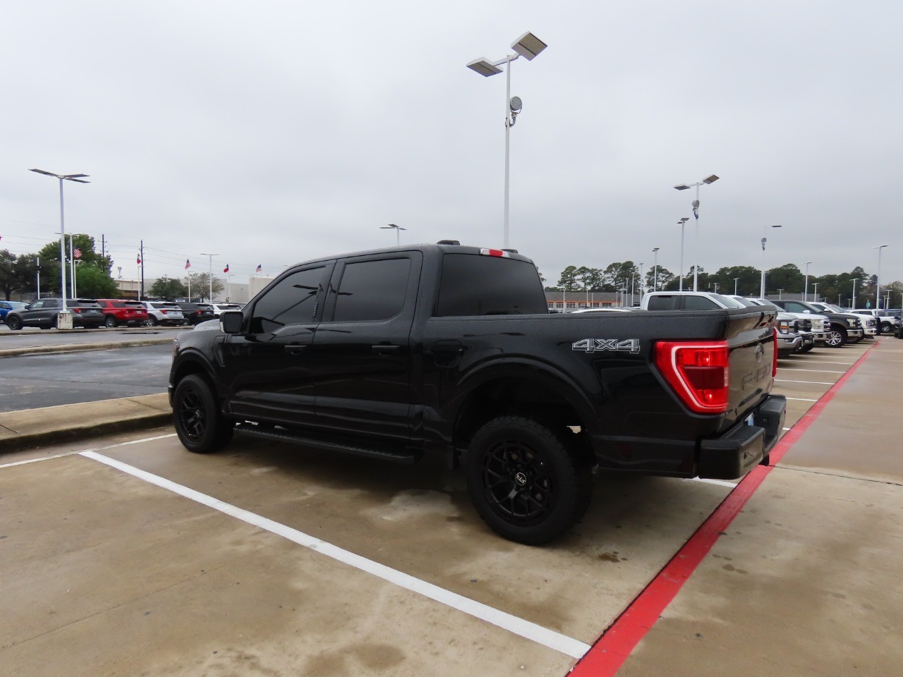 2022 Ford F-150 XLT Agate Black Metallic at Planet Ford