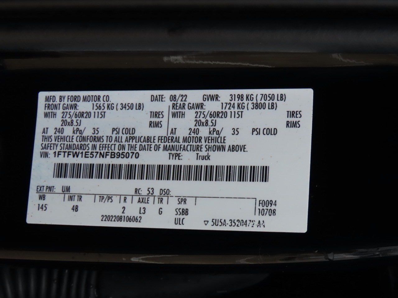 2022 Ford F-150 XLT Agate Black Metallic at Planet Ford