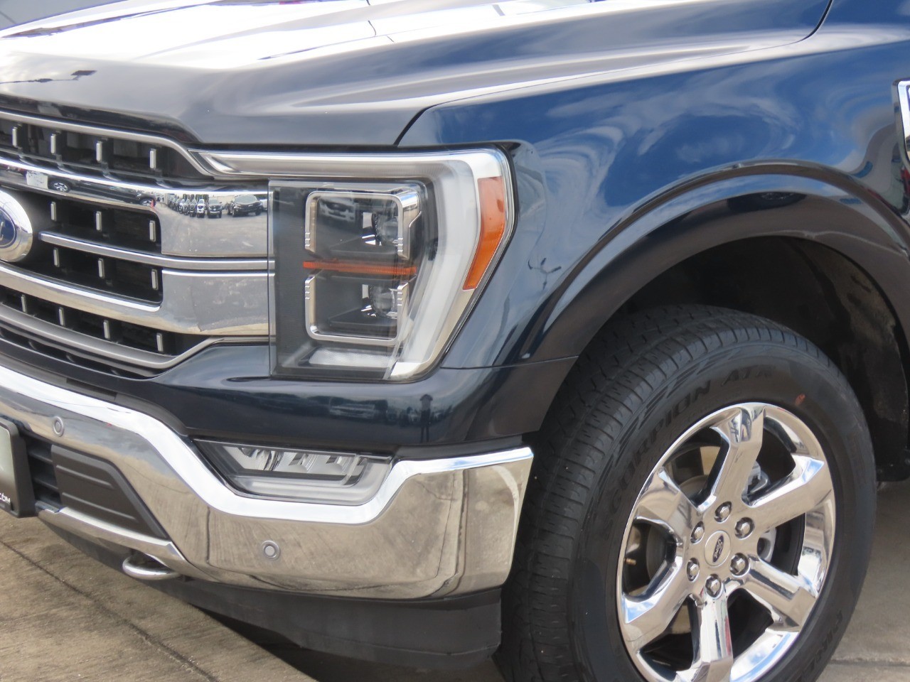 2023 Ford F-150 LARIAT Antimatter Blue Metallic at Planet Ford
