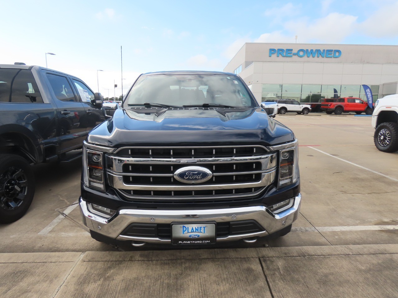 2023 Ford F-150 LARIAT Antimatter Blue Metallic at Planet Ford