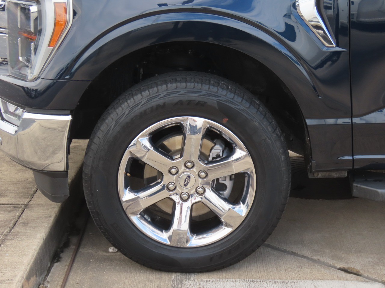 2023 Ford F-150 LARIAT Antimatter Blue Metallic at Planet Ford