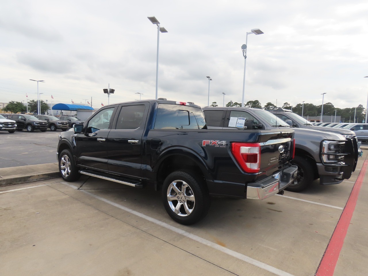 2023 Ford F-150 LARIAT Antimatter Blue Metallic at Planet Ford