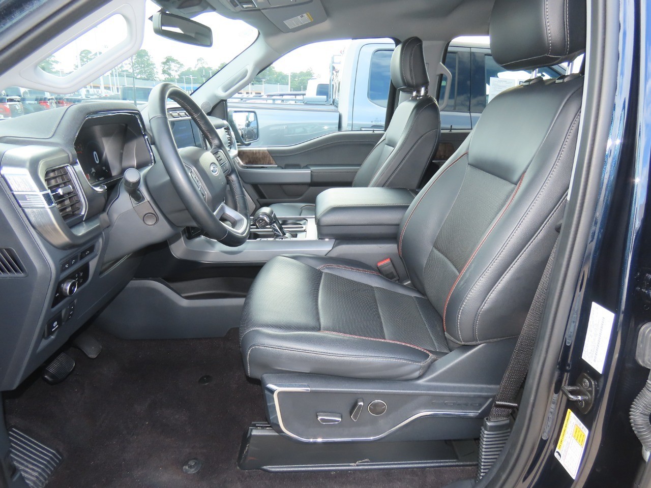 2023 Ford F-150 LARIAT Antimatter Blue Metallic at Planet Ford