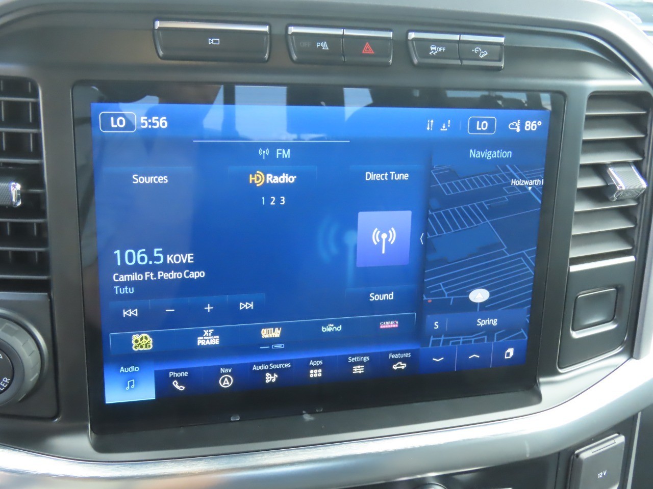 2023 Ford F-150 LARIAT Antimatter Blue Metallic at Planet Ford