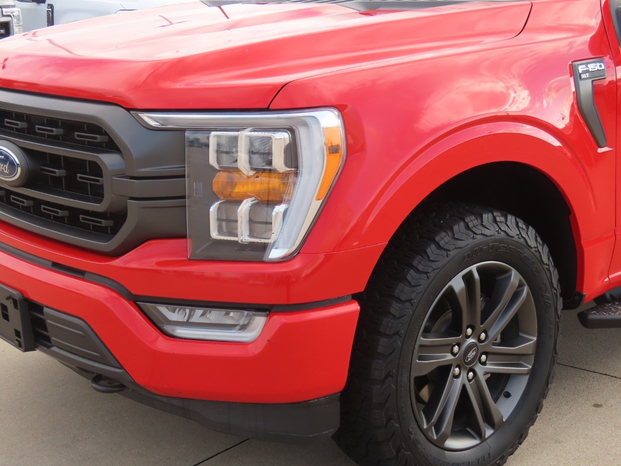 2022 Ford F-150 LARIAT Race Red at Planet Ford