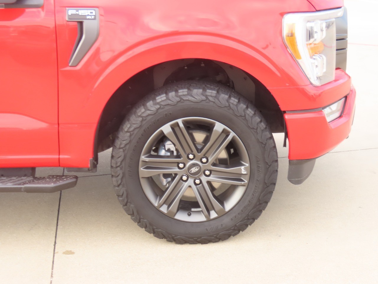 2022 Ford F-150 LARIAT Race Red at Planet Ford