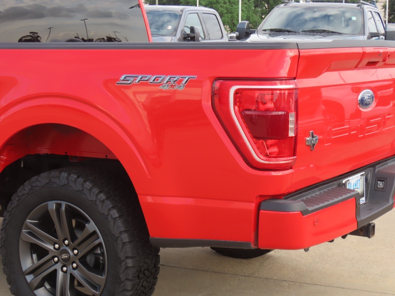2022 Ford F-150 LARIAT Race Red at Planet Ford