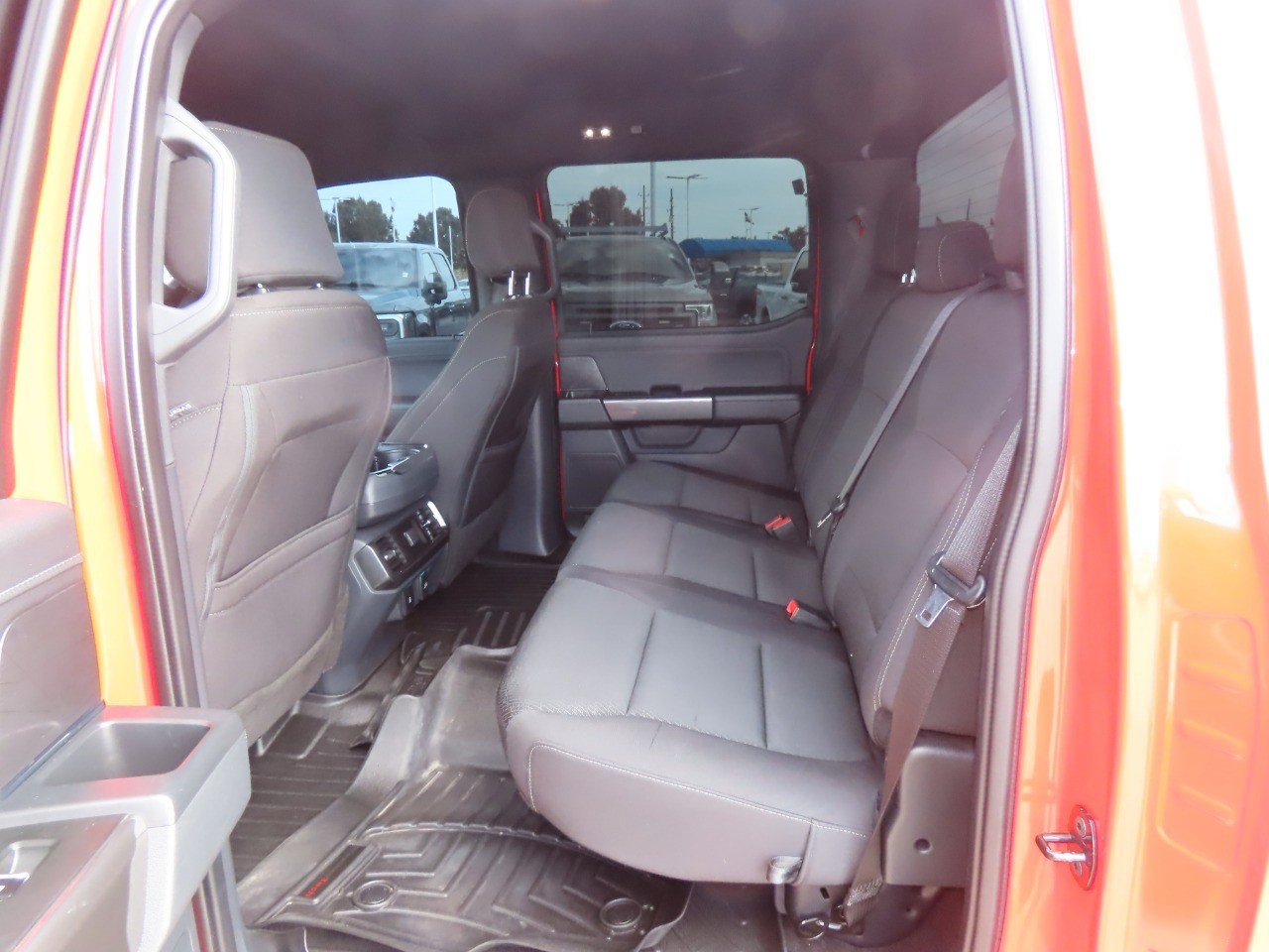 2022 Ford F-150 LARIAT Race Red at Planet Ford
