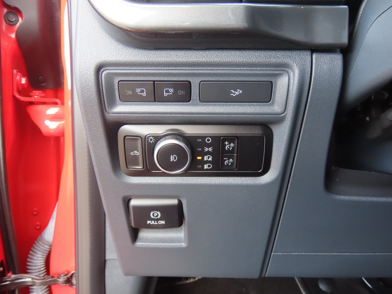 2022 Ford F-150 LARIAT Race Red at Planet Ford