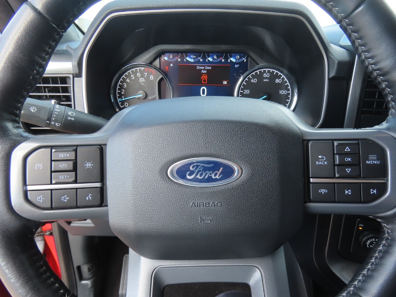 2022 Ford F-150 LARIAT Race Red at Planet Ford