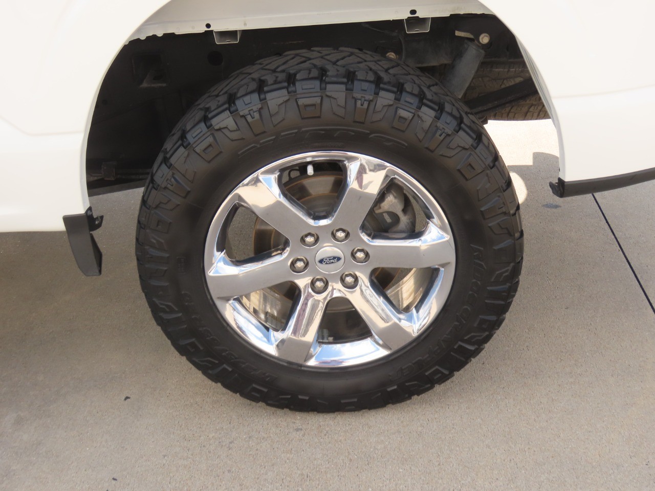 2021 Ford F-150 LARIAT Star White Metallic Tri-Coat at Planet Ford