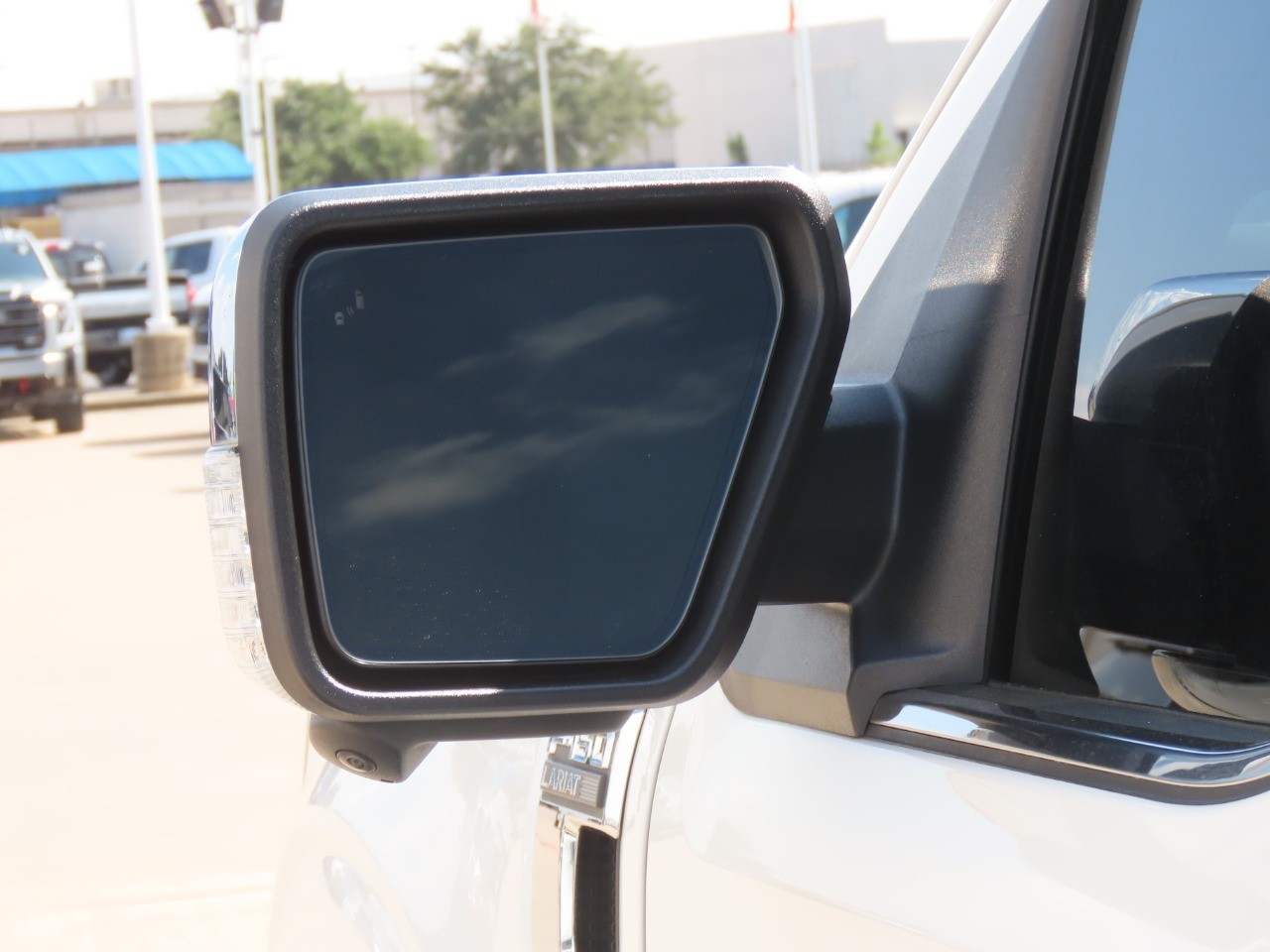2021 Ford F-150 LARIAT Star White Metallic Tri-Coat at Planet Ford