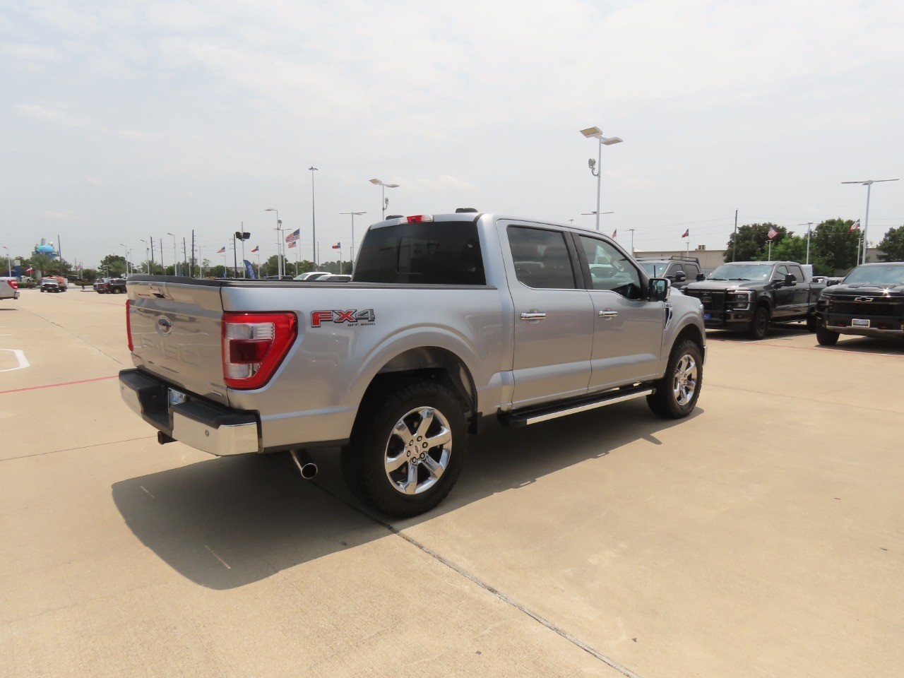 2022 Ford F-150 LARIAT Iconic Silver Metallic at Planet Ford